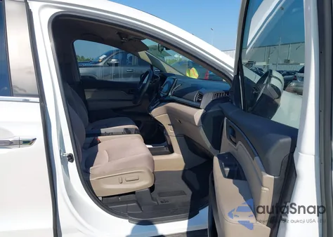 2022 Honda Odyssey Ex z USA, uszkodzony, nr VIN 5FNRL6H58NB053071